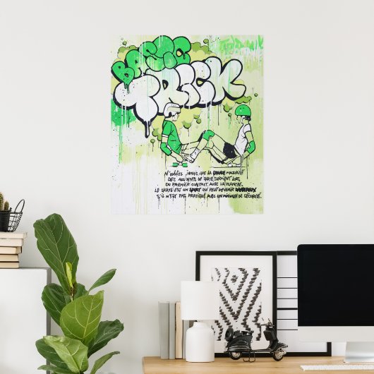 Kantel "Basic Trick" Print (Thuiskantoor)