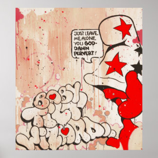 Kantel "Cheech"-afdrukken Poster