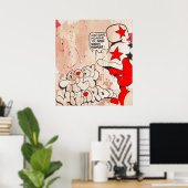 Kantel "Cheech" Print (Thuiskantoor)