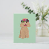 Kantel de druppel kutteuil Speelgoed puppy Dog Briefkaart (Staand voorkant)