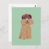 Kantel de druppel kutteuil Speelgoed puppy Dog Briefkaart (Voorkant / Achterkant)