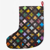 Kantel Grote Kerstsok (Achterkant)