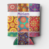 Kantel Jouw naam toevoegen Blikjeskoeler (Voorkant)