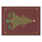 Kantel kerstcadeau tafelkleed (Voorkant (Horizontaal))