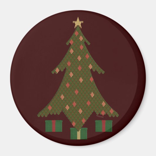 Kantel kerstmagneet magneet (Voorkant)