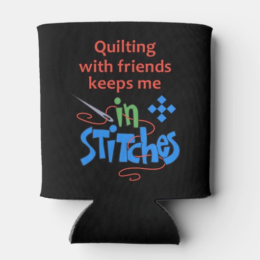 Kantel met vrienden blikjeskoeler (Achterkant)