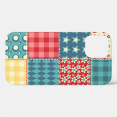 Kantel naadloos patroon.  lappendeken Case-Mate iPhone case (Achterkant (horizontaal))