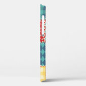 Kantel naadloos patroon.  lappendeken Case-Mate iPhone case (Achterkant / Links)