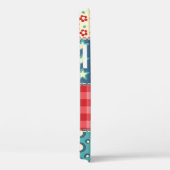 Kantel naadloos patroon.  lappendeken Case-Mate iPhone case (Achterkant / Rechts)