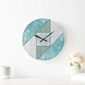 Kantel patroonafbeelding voor Attic Window Mint Gr Grote Klok (Huis)