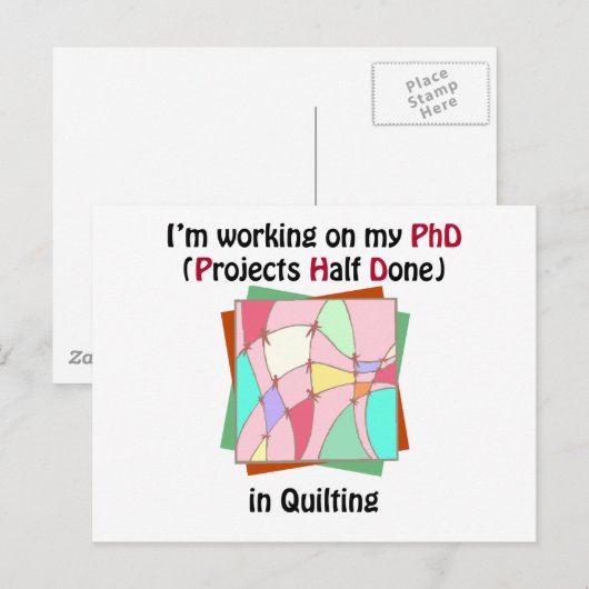 Kantel PhD Briefkaart (Voorkant / Achterkant)