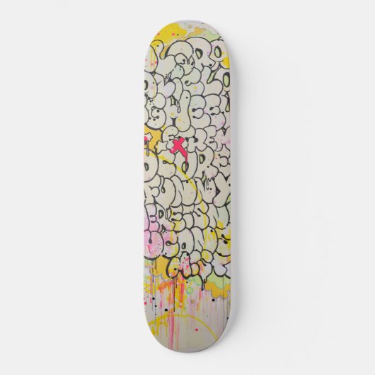Kantel "Real Graffiti Love" Deel II Skateboard (Voorkant)