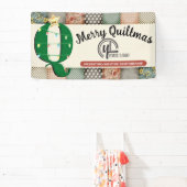 Kantel-show met kerstboomverkanting spandoek (Insitu)