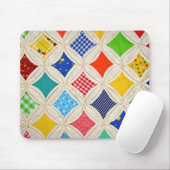 Kantel van het raam van de kathedraal muismat (Met muis)