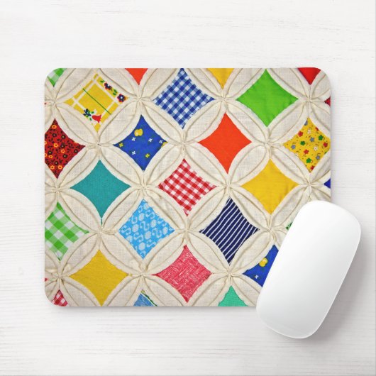 Kantel van het raam van de kathedraal muismat (Met muis)