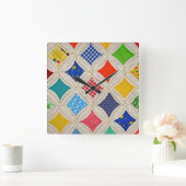 Kantel van het raam van de kathedraal vierkante klok (Huis)