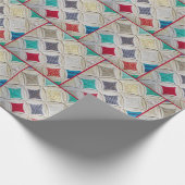 Kantel-vensterpatroon Cadeaupapier (Hoek)