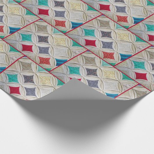 Kantel-vensterpatroon Cadeaupapier (Hoek)