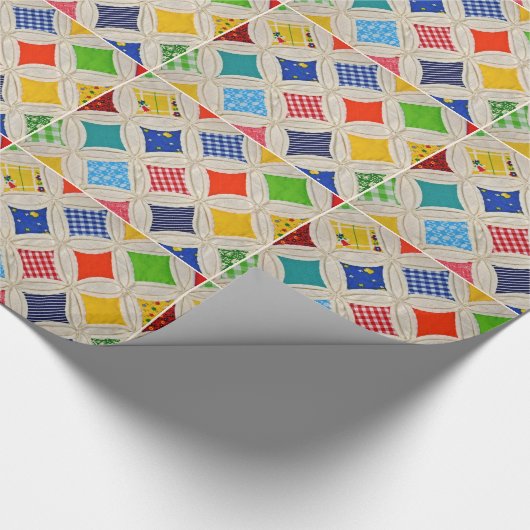 Kantel-vensterpatroon Cadeaupapier (Hoek)