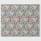 Kantel-vensterpatroon Cadeaupapier (Vlak)