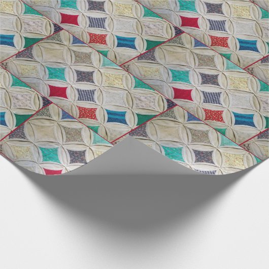 Kantel-vensterpatroon Cadeaupapier (Hoek)