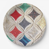 Kantel-vensterpatroon Papieren Bordje (Voorkant)