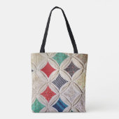 Kantel-vensterpatroon Tote Bag (Achterkant)