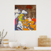 Kantel "Vliegende Blik" Afdruk Poster (Keuken)