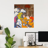 Kantel "Vliegende Blik" Afdruk Poster (Thuiskantoor)