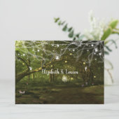 Kantelbaar bos, feeën, strijkgevels kaart (Staand voorkant)