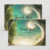 Kantelbaar bos Hartelijk dank Bedankkaart (Voorkant / Achterkant)