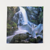 Kantelbaar bos - Natuur kalm  Wandkleed (Voorkant)