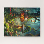 Kantelbaar bos Puzzle Legpuzzel (Horizontaal)
