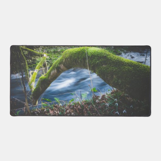 Kantelbaar magisch bos bureaumat (Voorkant)