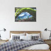 Kantelbaar magisch bos canvas afdruk (Insitu (Slaapkamer))