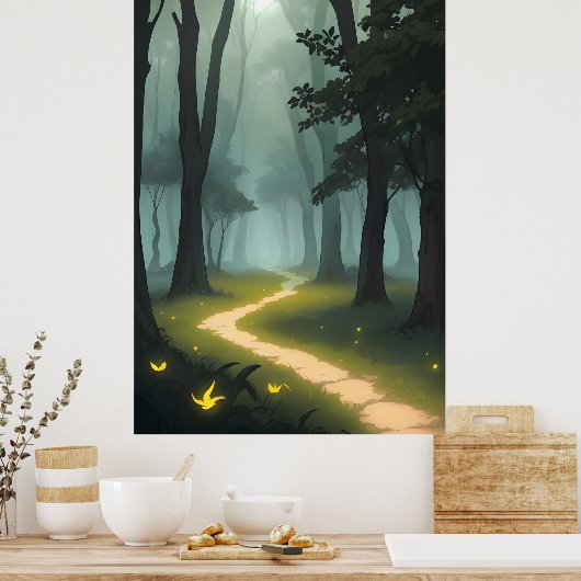 Kantelbaar snijpad poster (Keuken)