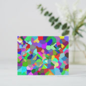 Kantelbaar Tegel Briefkaart (Staand voorkant)