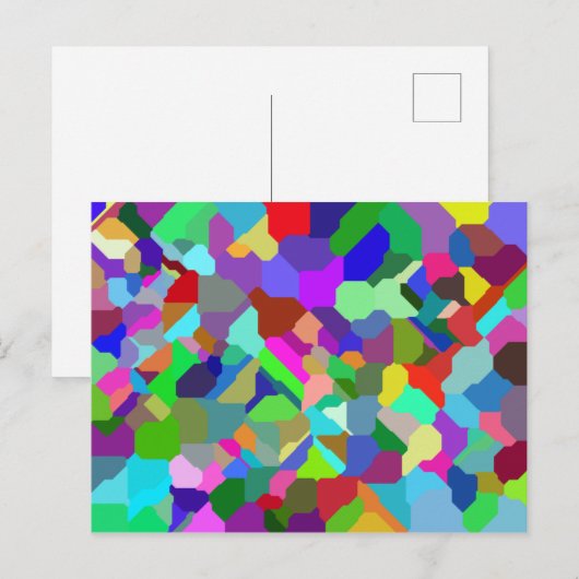 Kantelbaar Tegel Briefkaart (Voorkant / Achterkant)