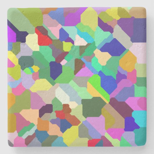 Kantelbaar Tegel kalksteen Onderzetter (Voorkant)