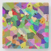 Kantelbaar Tegel Travertijn Onderzetter (Voorkant)