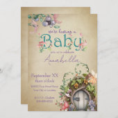 Kantelbare boerentuin op vette perkament kaart (Voorkant / Achterkant)