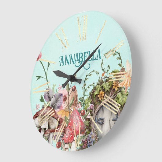 Kantelbare bostuin deur op Blauwgroen Grote Klok (Hoek)