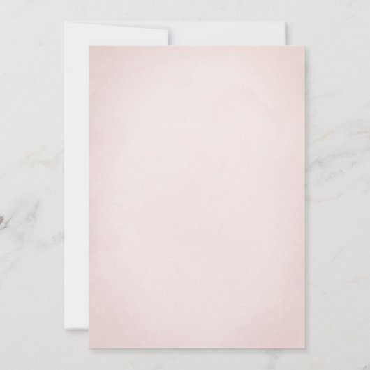 Kantelbare bostuin deur op roze kaart (Achterkant)