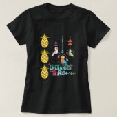Kantelbare Tiki Room T-shirt (Design voorkant)