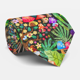 Kantelboer Garden Rustic Scene Stropdas