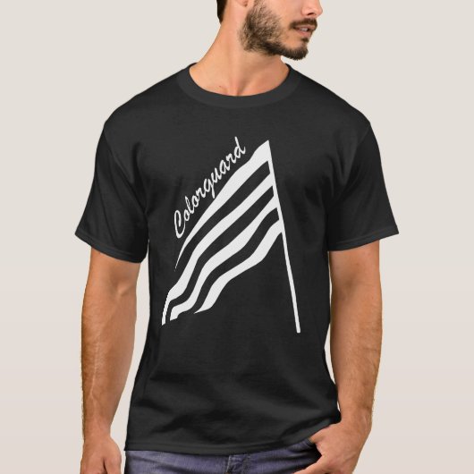 Kantelde vlag T-Shirt (Voorkant)