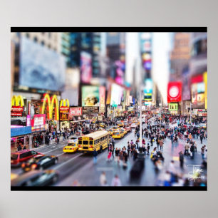 Kanteldienst - Time Square - New York Poster