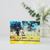 Kantelen aan briefkaart (Staand voorkant)