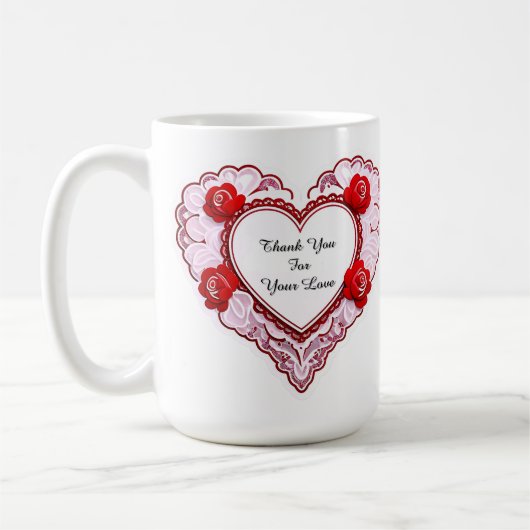 Kantelen Hartkaart Koffiemok (Links)
