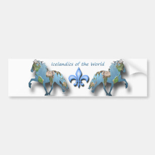 Kantelen van de Wereld Bumpersticker